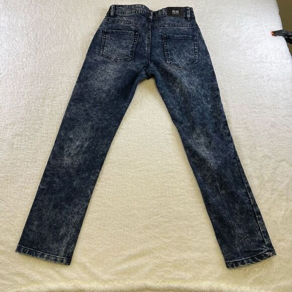 Refinery Republic Acid Wash Jeans Size 8 Dark Blue - Picture 2 of 14